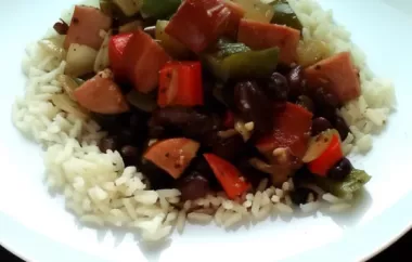 Delicious American Style Rice and Beans Recipe