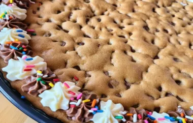Delicious and Easy Homemade Cookie Cake Recipe