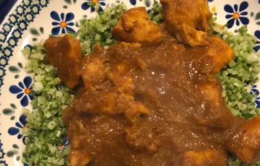 Delicious and Flavorful Instant Pot Indian Chicken Curry Recipe
