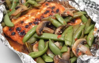 Delicious and Healthy Asian-Inspired Salmon Foil Pack Dinner