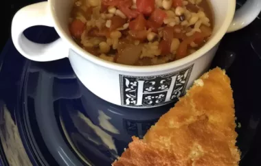 Delicious and Hearty Slow-Cooker Hoppin' John Chowder Recipe