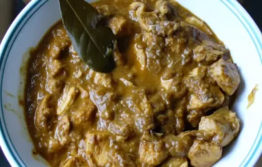 Delicious Spicy Chicken Curry Recipe