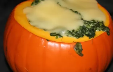 Delicious Spinach-Stuffed Pumpkins Recipe