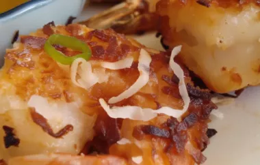 Delicious Twice-Cooked Coconut Shrimp Recipe