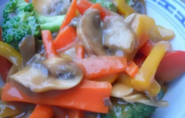 Easy and Healthy Stir-Fried Vegetables Recipe