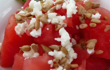 Refreshing Watermelon Feta Salad Recipe