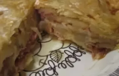 Savory Ham and Onion Pie Recipe