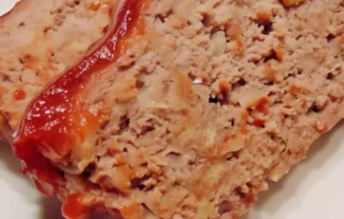 Savory meatloaf filled with classic stuffing flavors