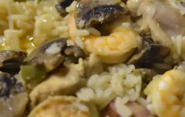 Spice up your paella with this delicious Cajun twist!
