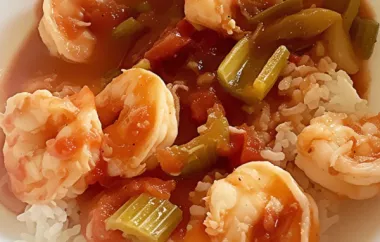 Spicy Shrimp Gumbo Recipe