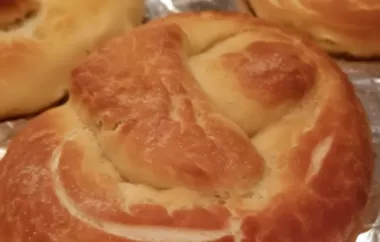 Celebrate the New Year with a traditional German pretzel recipe