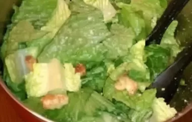 Classic Caesar Salad Recipe