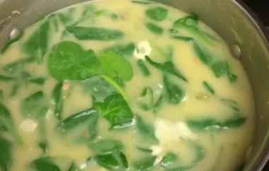 Creamy Potato Leek and Spinach Soup