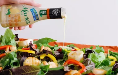 Delicious and Fresh Vinaigrette Scallops and Shrimp Salad Recipe