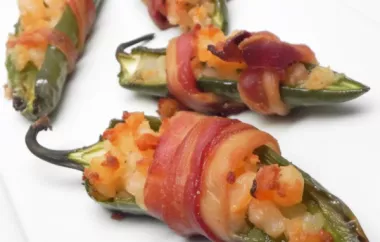 Delicious Lobster Bacon Jalapeno Poppers Recipe