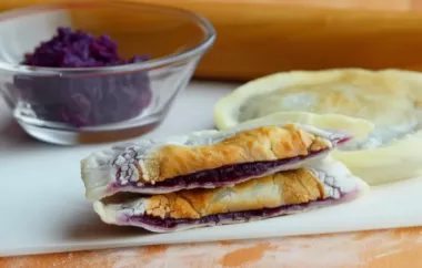Delicious Purple Sweet Potato Cakes Recipe