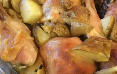 Delicious Roasted Greek Chicken Recipe