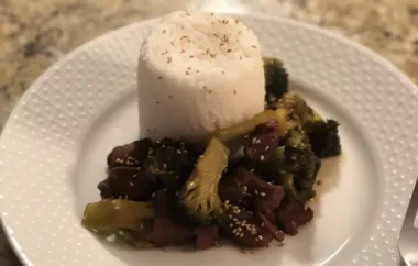 Slow Cooker Broccoli Beef Recipe