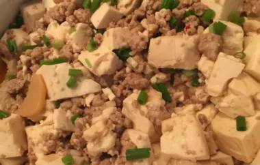 Spicy and savory Mabo Tofu recipe perfect for a comforting meal